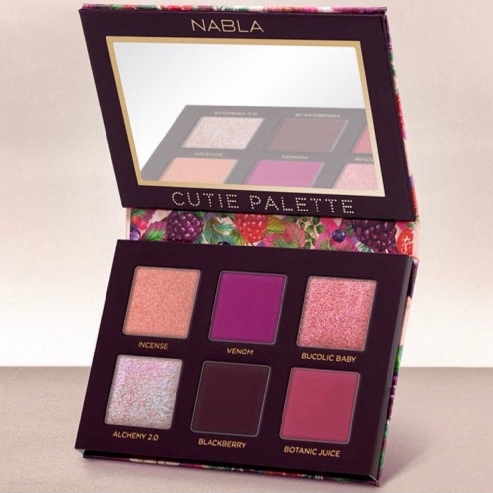 Nabla Cosmetics ~ ‘WILD BERRY #5’ Cutie Eyeshadow Palette ~ FS ~ NIB